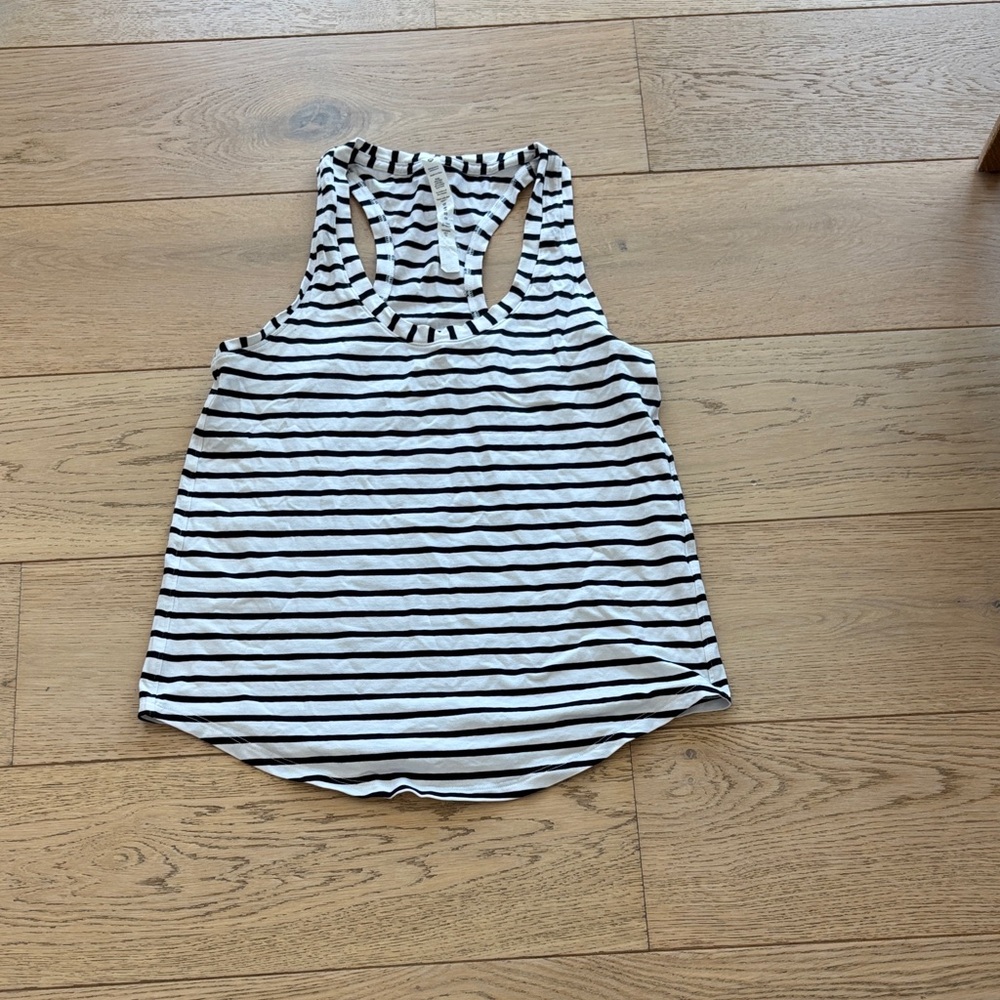 Lululemon striped love tank top